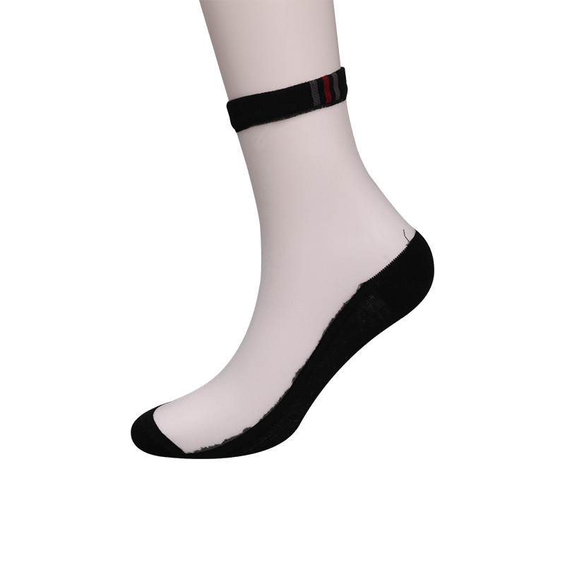 Mode casual lente en zomer katoenen onderkant herenkousen Luokou verticale gestreepte bloemen coole antislipzolen herenkousen WSD2711