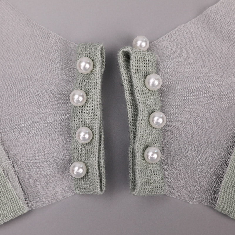 Mode nylon transparante zijde katoenen onderkant vrouwen bootsokken top parel glas kristal zijde vrouwen bootsokken WSD1288
