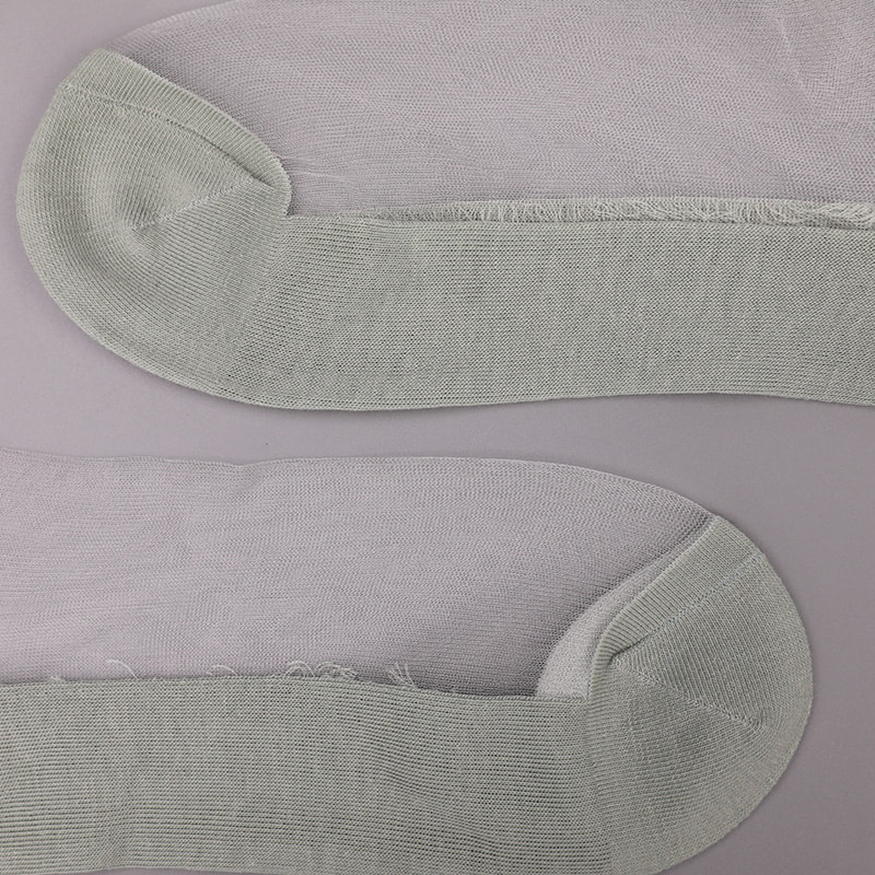 Mode nylon transparante zijde katoenen onderkant vrouwen bootsokken top parel glas kristal zijde vrouwen bootsokken WSD1288
