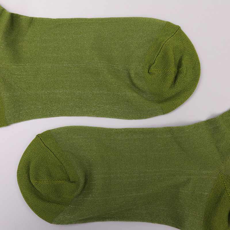 Mode transparante nylon zijde katoenen onderkant damessokken Superfijne nylon transparante zijden damessokken Kristalzijde damessokken WSD1946
