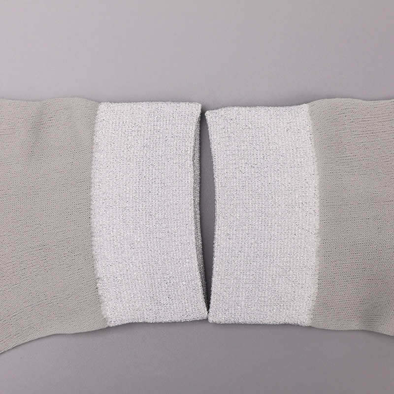 Mode transparante nylon zijde katoenen onderkant damessokken Superfijne nylon transparante zijden damessokken Kristalzijde damessokken WSD1946