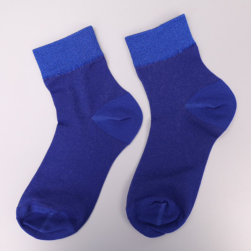 Mode transparante nylon zijde katoenen onderkant damessokken Superfijne nylon transparante zijden damessokken Kristalzijde damessokken WSD1946