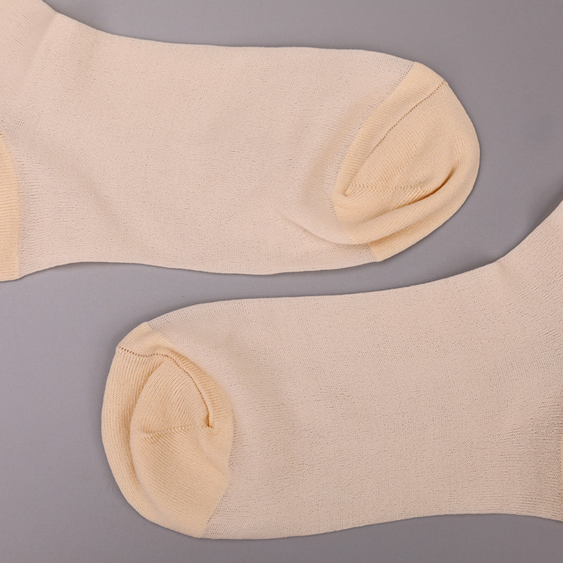 Mode transparante nylon zijde katoenen onderkant damessokken Superfijne nylon transparante zijden damessokken Kristalzijde damessokken WSD1946
