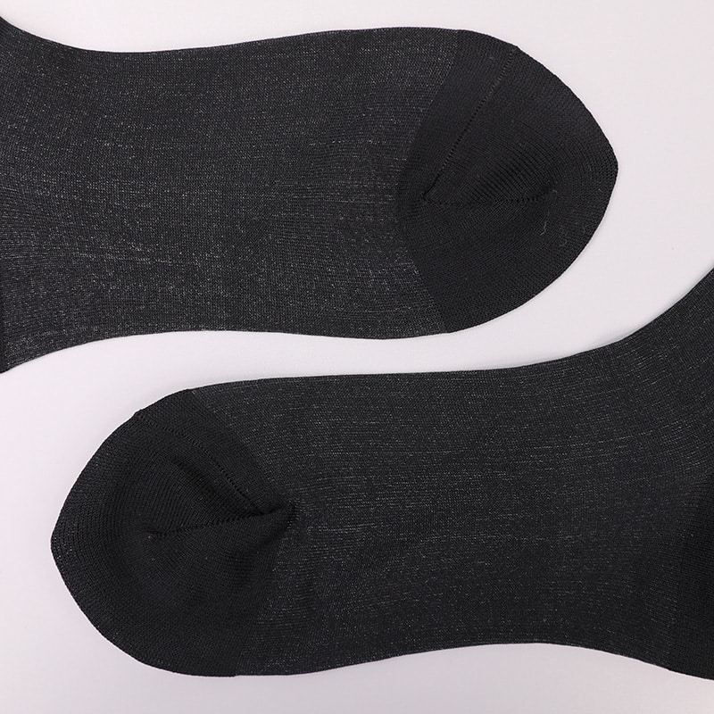 Mode transparante nylon zijde katoenen onderkant damessokken Superfijne nylon transparante zijden damessokken Kristalzijde damessokken WSD1946
