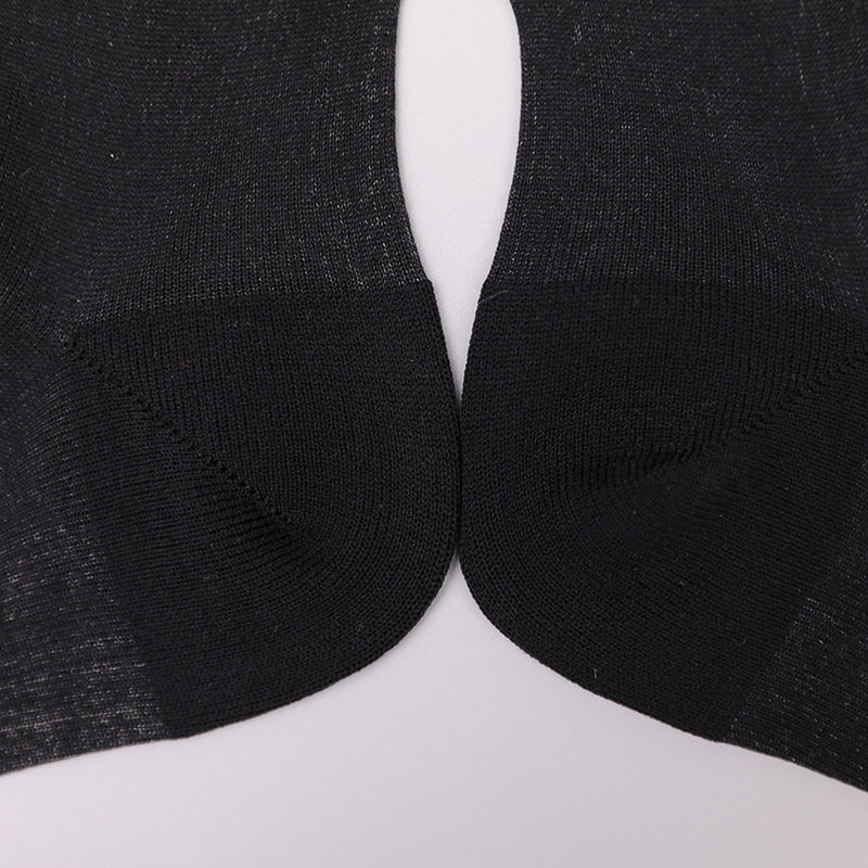 Mode transparante nylon zijde katoenen onderkant damessokken Superfijne nylon transparante zijden damessokken Kristalzijde damessokken WSD1946