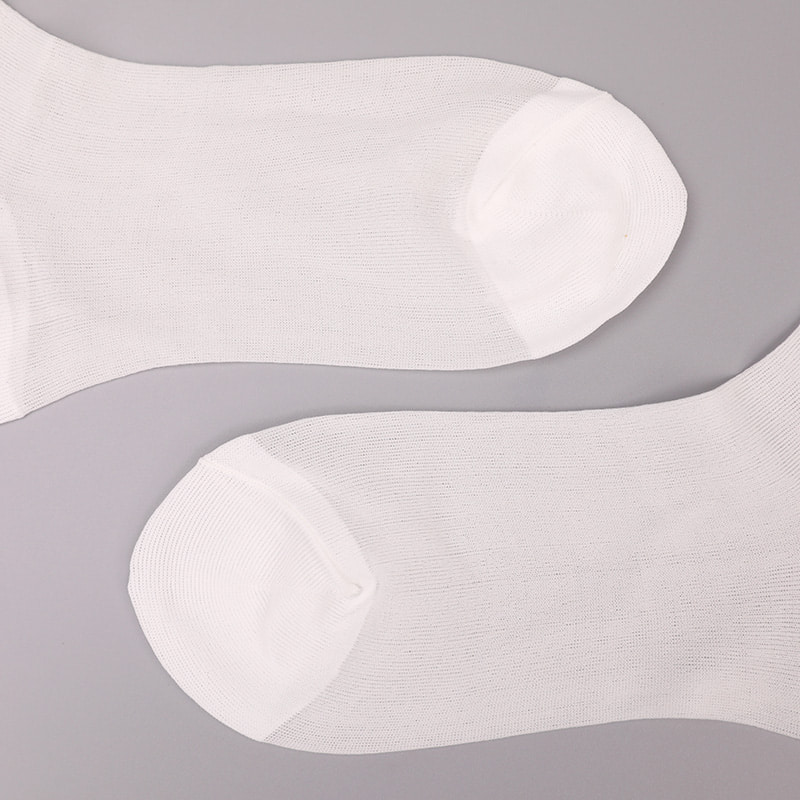 Mode transparante nylon zijde katoenen onderkant damessokken Superfijne nylon transparante zijden damessokken Kristalzijde damessokken WSD1946