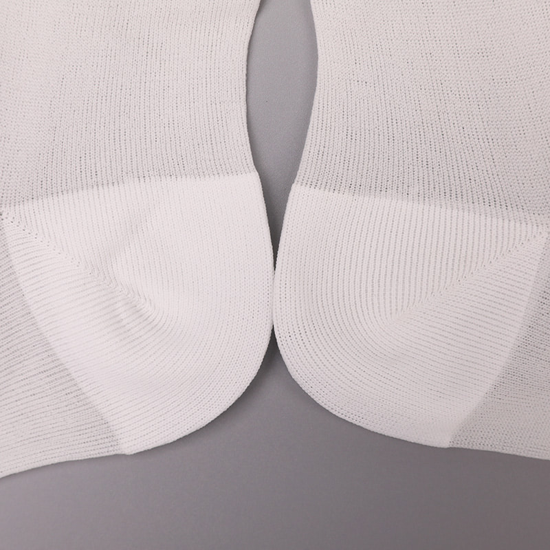 Mode transparante nylon zijde katoenen onderkant damessokken Superfijne nylon transparante zijden damessokken Kristalzijde damessokken WSD1946