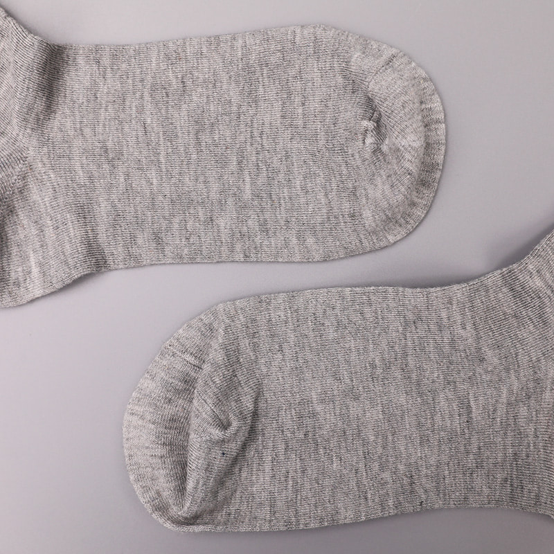 Zacht gesponnen zijden nylon bedekt met ammoniak 2 horizontale stroken en versterkte handgestikte damessokken WSD1536