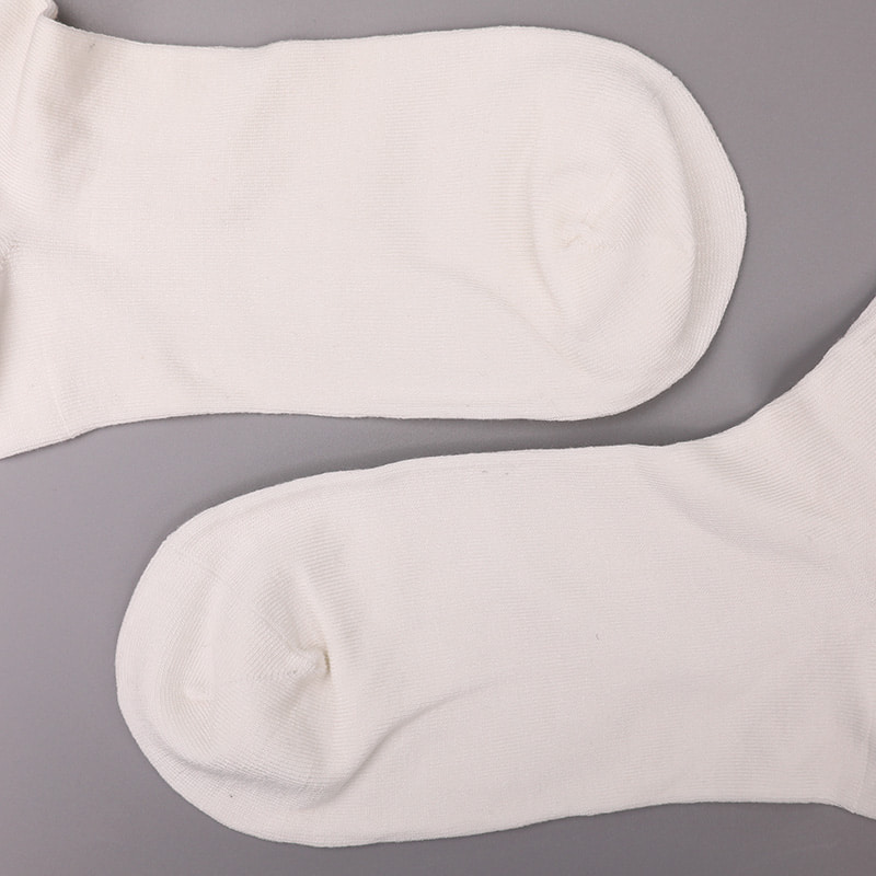 Zacht gesponnen zijden nylon bedekt met ammoniak 2 horizontale stroken en versterkte handgestikte damessokken WSD1536