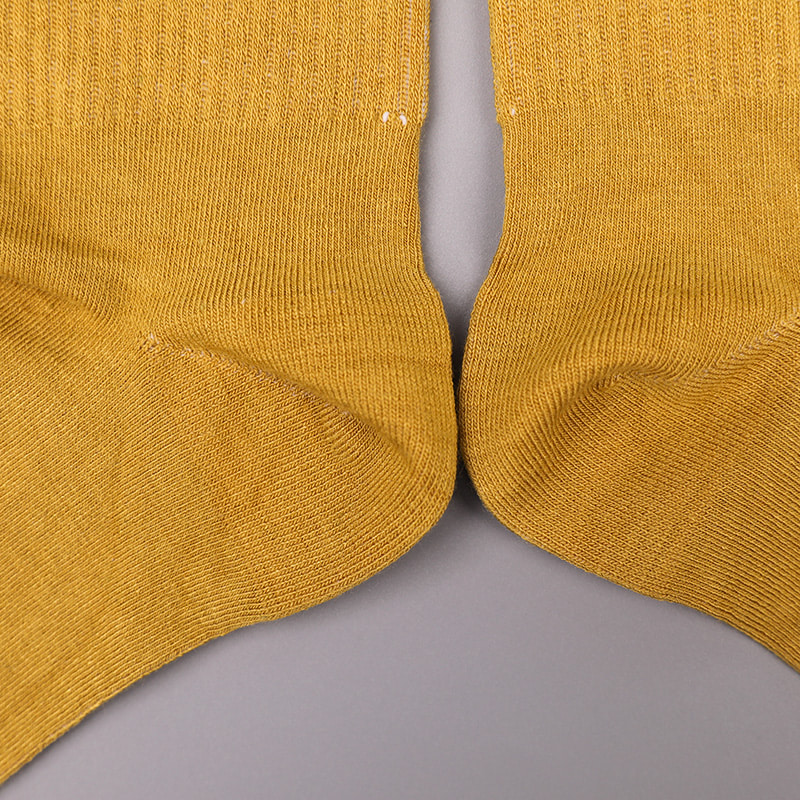 Zacht gesponnen zijden nylon bedekt met ammoniak 2 horizontale stroken en versterkte handgestikte damessokken WSD1536