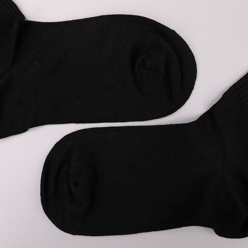 Zacht gesponnen zijden nylon bedekt met ammoniak 2 horizontale stroken en versterkte handgestikte damessokken WSD1536