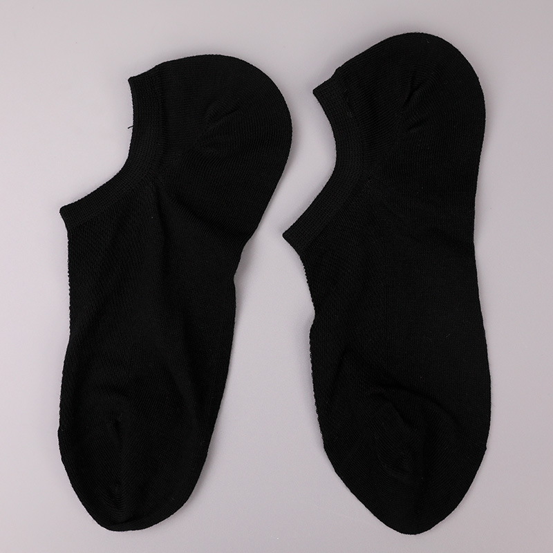 Ultradunne gekamde katoen, nylon en spandex effen half-mesh handgenaaide damessokken WSD1673