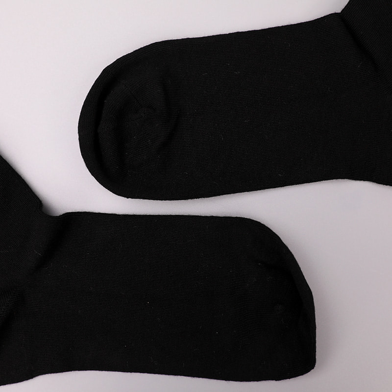 Zacht gesponnen zijde, nylon omwikkeld met spandex imitatie 3D-geprinte jacquard, met de hand gestikte herfst- en winterherensokken WSD2850