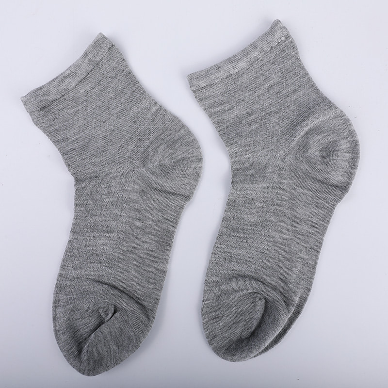 Zachte nylon tas van bamboevezel, dunne kleine diamanten casual damessokken, met de hand genaaide damessokken WSD1689