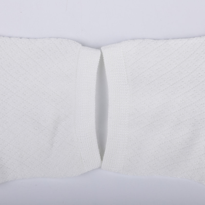 Zachte nylon tas van bamboevezel, dunne kleine diamanten casual damessokken, met de hand genaaide damessokken WSD1689