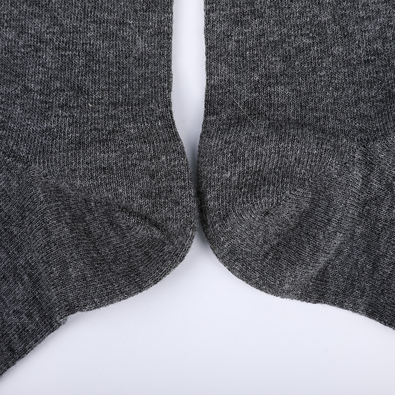 Gekamd katoen, katoen omwikkeld met ammoniak sokken, 98% katoengaren, kleine jacquard, handgenaaide herfst- en winterherensokken WSD2581