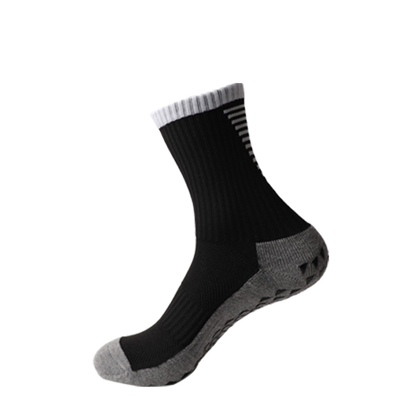 Compressiesport met antislip voetbal, aangepaste grip, aangepast sokkenlogo